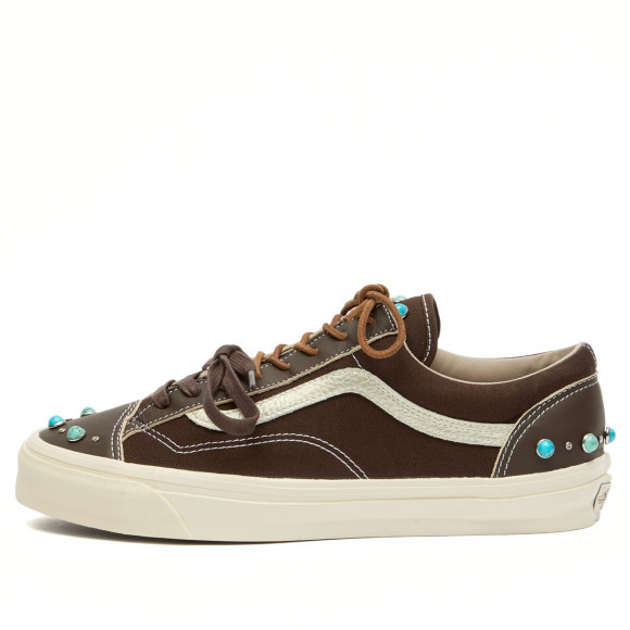 Men's Vans Lx Old Skool 36 Sneakers in Gemstone Mushroom | Size: UK 12.5 | Canvas/Rubber/Leather | END Clothing - shopify_US_11108957684050