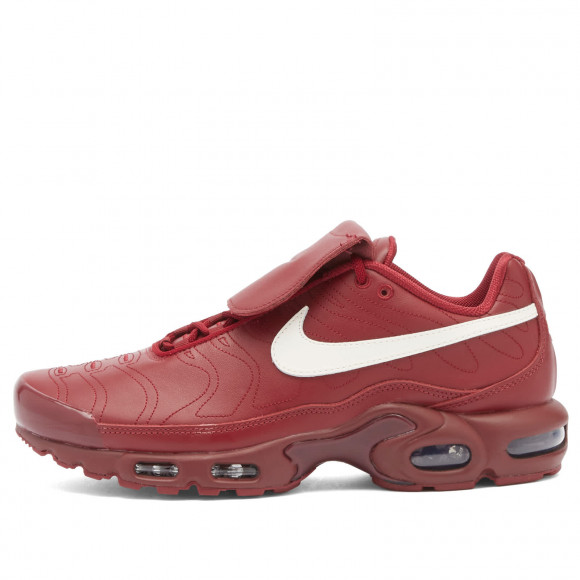 Nike Air Max Plus Tnpo Sneakers in Team Red/Sail | Size: UK 8.5 | Rubber/Leather | END Clothing - shopify_US_11108958339410