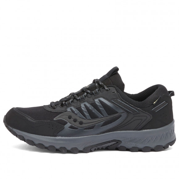 Men's Saucony Grid Peak Shoes in Black | Size: UK 8.5 | Mesh/Rubber/Foam | END Clothing - shopify_US_11108959191378
