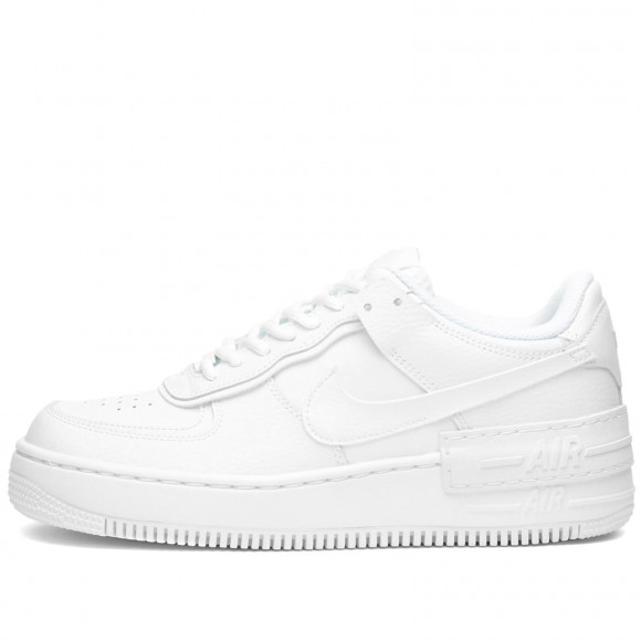 Women's Nike Air Force 1 Shadow W Shoes in White | Size: UK 8.5 | Rubber/Foam/Leather | END Clothing - shopify_US_11108959650130