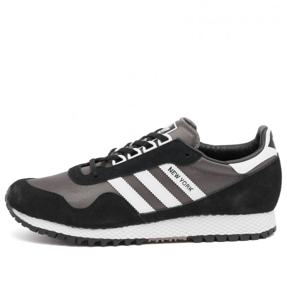 Adidas New York Sneakers in Core Black/Dash Grey/Charcoal | Size: UK 12 | Suede/Mesh/Rubber | END Clothing - shopify_US_11108985635154