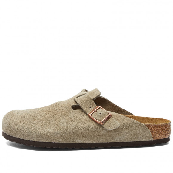 Birkenstock Boston Sfb in Taupe Suede | Size: UK 5 | Leather/Suede/Foam | END Clothing - shopify_US_11108985897298