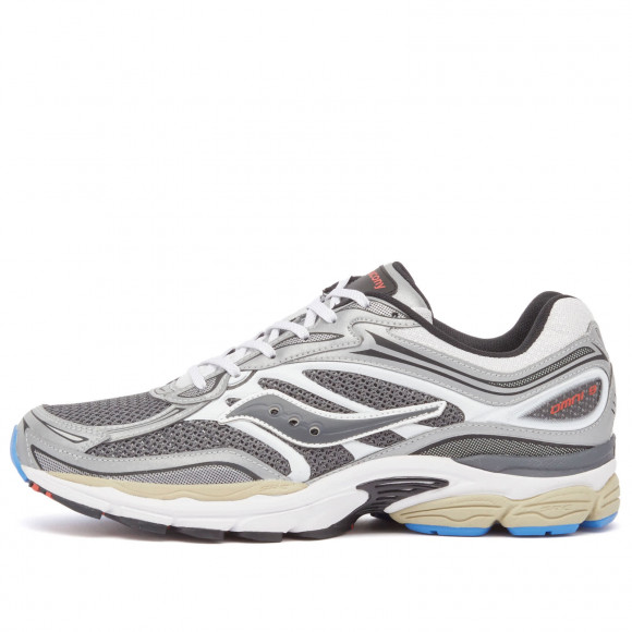 Men's Saucony Progrid Omni 9 Sneakers in Grey/Silver | Size: UK 7.5 | Mesh/Rubber/Foam | END Clothing - shopify_US_11108989436242