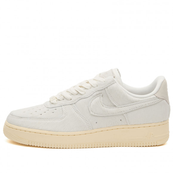 Women's Nike Air Force 1 '07 Pony Hair W Sneakers in Sail/Muslin | Size: UK 7.5 | Rubber/Nubuck | END Clothing - shopify_US_11108999201106