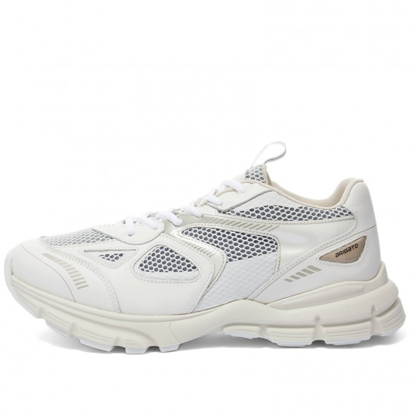 Men's Axel Arigato Marathon Runner Shoes in White/Cremino | Size: UK 9 | Mesh/Rubber/Foam | END Clothing - shopify_US_11109000151378