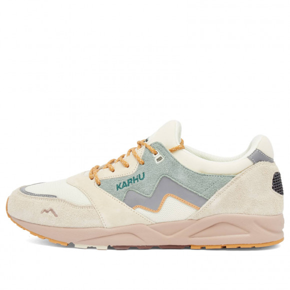 Men's Karhu Aria 95 Sneakers in Turtledove/Iceberg Green | Size: UK 11 | Suede/Mesh/Rubber | END Clothing - shopify_US_11109017747794