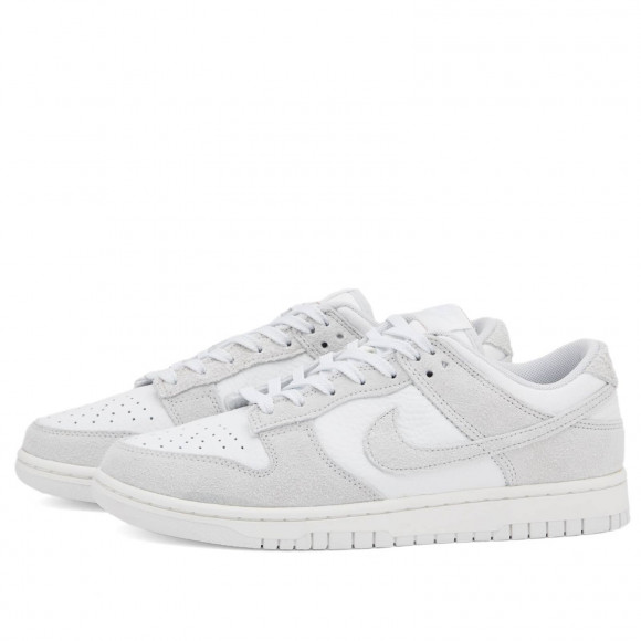 Women's Nike Dunk Low Og Sneakers in White/Red | Size: UK 3.5 | Leather/Suede | END Clothing - shopify_US_11109019091282