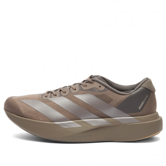 Men's Adidas Adizero Evo Sl Sneakers in Charcoal/Coffee Met./Aurora Black | Size: UK 12 | Mesh/Rubber/Foam | END Clothing - shopify_US_11109023547730