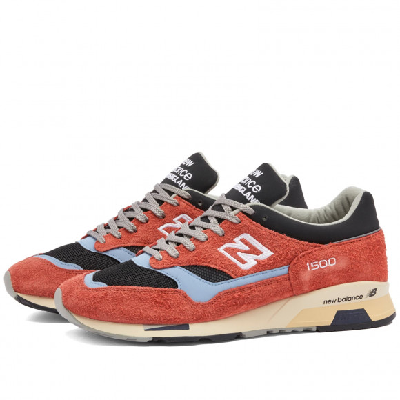 Men's New Balance U1500Obl - Made In Uk Shoes in Orange | Size: UK 12.5 | Suede/Mesh/Rubber | END Clothing - shopify_US_11109028102482