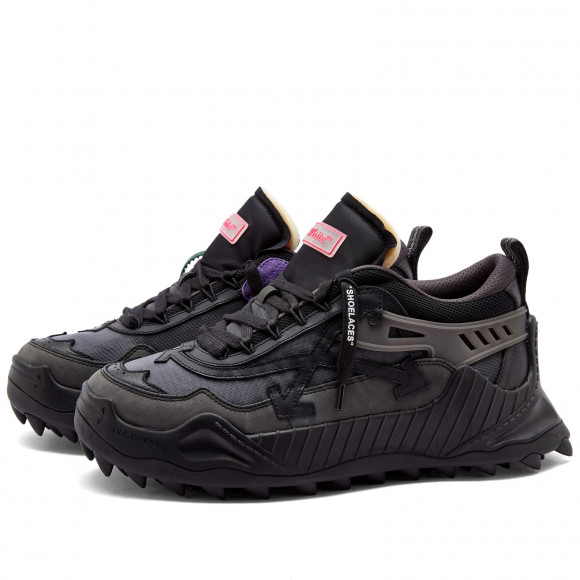 Men's Off-White Odsy 1000 Sneakers in Black | Size: UK 11 | Leather/Mesh/Rubber | END Clothing - shopify_US_11109060378962