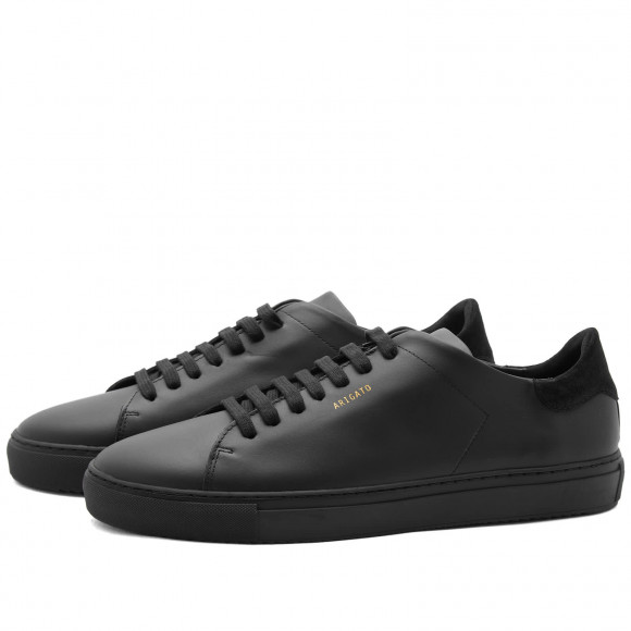 Men's Axel Arigato Clean 90 Sneakers in Monochrome Black Leather | Size: UK 11 | Leather/Suede/Rubber | END Clothing - shopify_US_11109060837714