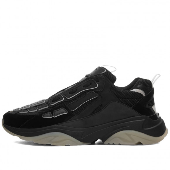 Men's Amiri Bone Runner Shoes in Black | Size: UK 7 | Leather/Suede/Mesh | END Clothing - shopify_US_11109065425234