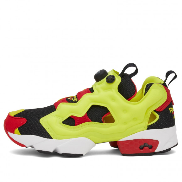 Men's Reebok Instapump Fury 94 Shoes in Green/Red/Black | Size: UK 11 | 100% Rubber | END Clothing - shopify_US_11109067456850