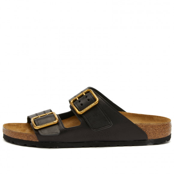 Birkenstock Arizona Bold Gap in Black Natural Leather | Size: UK 3.5 | Suede/Rubber/Eva | END Clothing - shopify_US_11109068898642