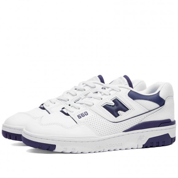 Women's New Balance Bbw550Ba Shoes in White | Size: UK 5.5 | Canvas/Rubber/Leather | END Clothing - shopify_US_11109072240978