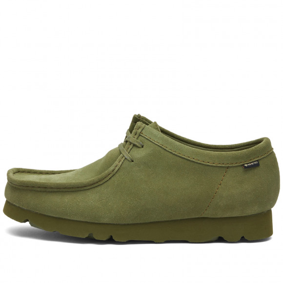 Men's Clarks Originals Wallabee Gore-Tex in Loden Green | Size: UK 7.5 | 100% Suede | END Clothing - shopify_US_11109087674706
