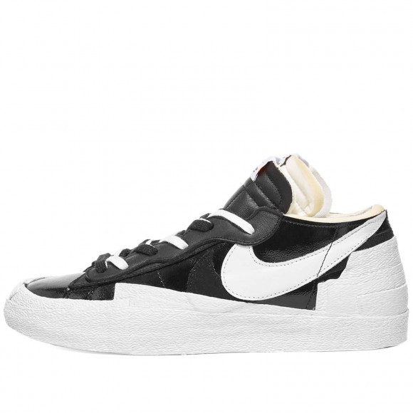 Nike X Sacai Blazer Low Shoes in Black/White | Size: UK 6 | Leather/Rubber | END Clothing - shopify_US_11109087707474