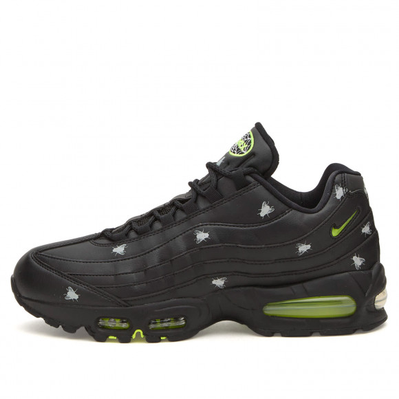 Men's Nike Air Max 95 Prm Halloween Sneakers in Black/Neon Yellow/Metalic Dark Grey | Size: UK 11 | 100% Synthetic Leather | END Clothing - shopify_US_11109088952658