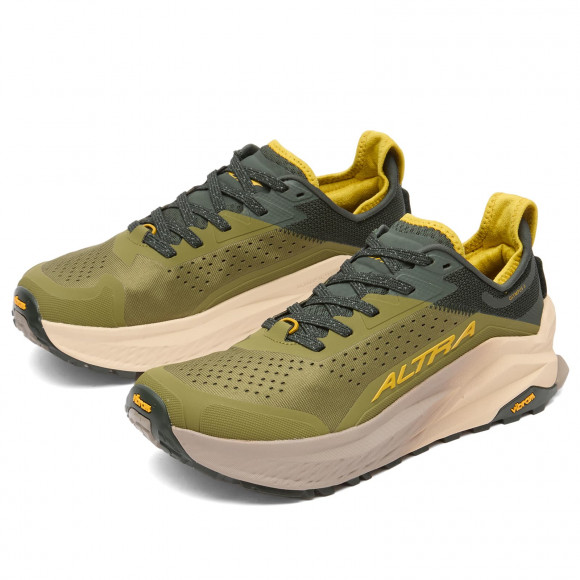 Men's Altra Olympus 6 Sneakers in Dusty Olive | Size: UK 6.5 | Mesh/Foam/Eva | END Clothing - shopify_US_11109090591058