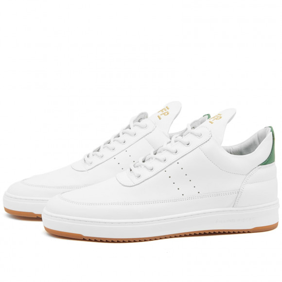Men's Filling Pieces Low Top Shoes in White | Size: UK 6 | Leather/Rubber | END Clothing - shopify_US_11109094326610