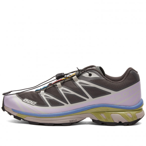 Salomon Xt-6 Shoes in Magnet/Ashes Of Roses/Winter Pear | Size: UK 8 | Mesh/Rubber/Eva | END Clothing - shopify_US_11109098979666