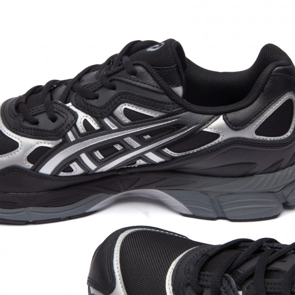 Men's Asics Gel-Nyc Shoes in Black/Graphite Grey | Size: UK 10.5 | 100% Rubber | END Clothing - shopify_US_11109100093778
