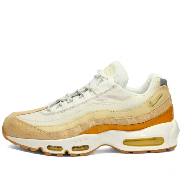 Women's Nike Air Max 95 W Shoes in Sail/Zitron/Coconut Milk | Size: UK 3.5 | Canvas/Suede/Rubber | END Clothing - shopify_US_11109101896018