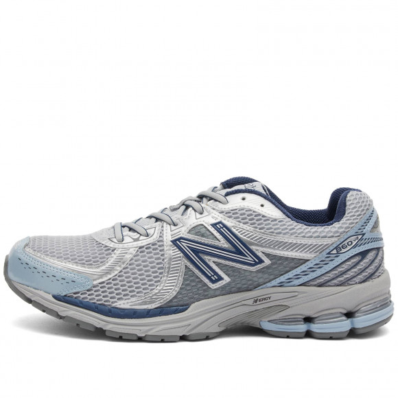 New Balance Ml860Bb2 'Milky Way' Shoes in Arctic Grey | Size: UK 6 | Leather/Mesh/Rubber | END Clothing - shopify_US_11109102125394