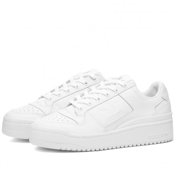 Women's Adidas Forum Bold W Shoes in White/Core Black | Size: UK 6.5 | Leather/Mesh/Rubber | END Clothing - shopify_US_11109118837074