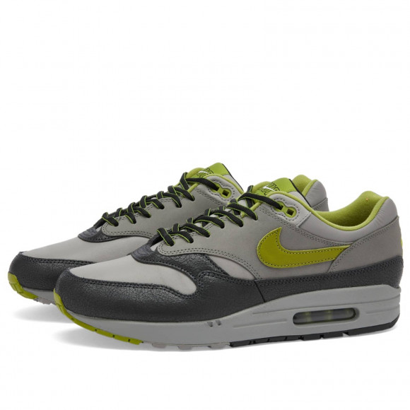 Nike X Huf Air Max 1 Sp Shoes in Anthracite/Grey | Size: UK 12 | Leather/Suede/Rubber | END Clothing - shopify_US_11109118902610