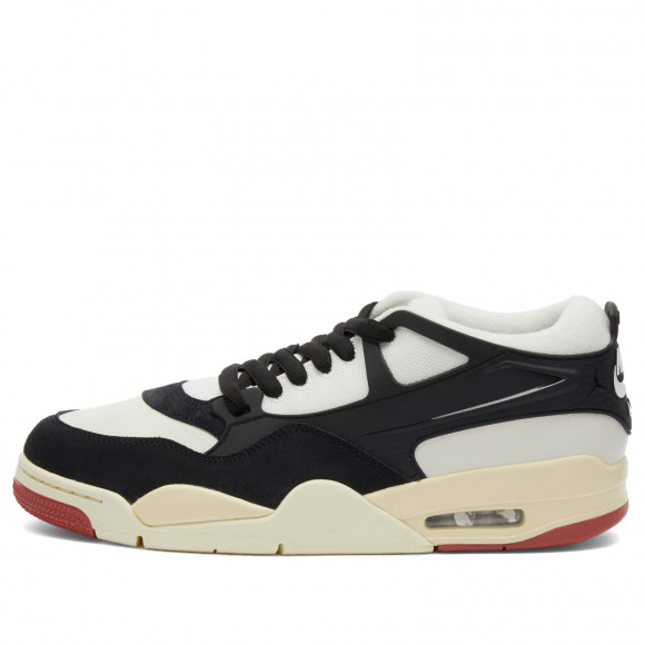 Air Jordan 4 Rm Shoes in Sail/Milk/Canyon Rust | Size: UK 4 | Suede/Rubber/Foam | END Clothing - shopify_US_11109120803154