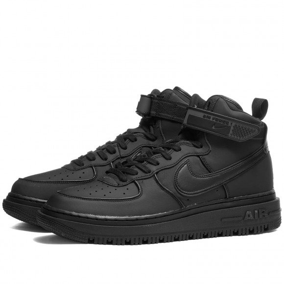 Men's Nike Air Force 1 Boot in Black/Anthracite | Size: UK 6 | Leather/Rubber | END Clothing - shopify_US_11109121851730