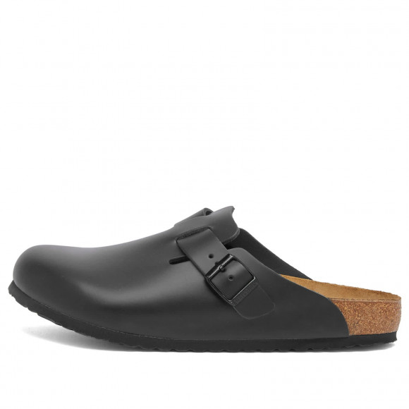 Birkenstock Boston in Black Smooth Leather | Size: UK 9 | Leather/Eva | END Clothing - shopify_US_11109123981650