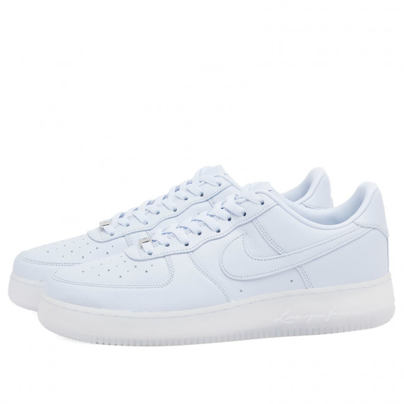 Nike X Nocta Air Force 1 Low Sp Sneakers in Purple/Cobalt/Silver | Size: UK 12 | Leather/Rubber | END Clothing - shopify_US_11109126177106