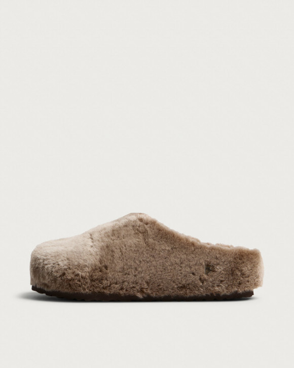 Women's Birkenstock Amsterdam Wrapped Shoes in Gray Taupe | Size: UK 5 | Eva/Leather | END Clothing - shopify_US_11141129568594