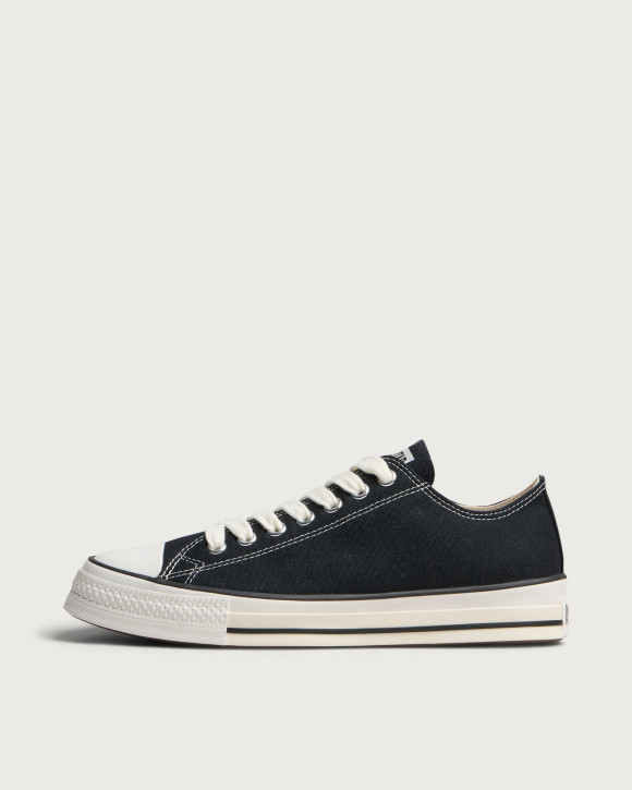 Men's Converse Chuck Taylor All Star Throwback Ox Sneakers in Black/Vintage White/Black | Size: UK 5 | Canvas/Rubber | END Clothing - shopify_US_11141130092882