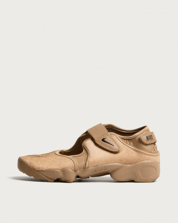Women's Nike W Air Rift Pony Sneakers in Dark Driftwood/Black | Size: UK 3 | Rubber/Foam | END Clothing - shopify_US_11141136974162