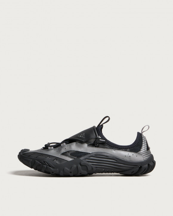 Men's Adidas X Pharrell Williams Watermoc Shoes in Core Black/Silver Met./Core Black | Size: UK 10 | Nylon/Mesh/Rubber | END Clothing - shopify_US_11141138448722