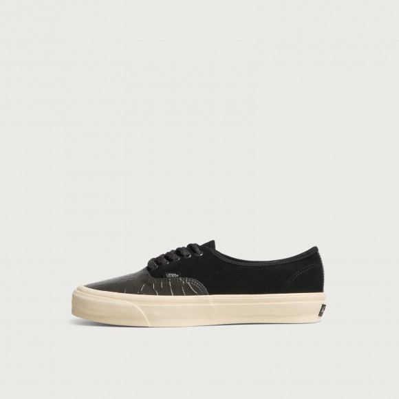 Vans Lx Authentic 44 Sneakers in Black/S/White | Size: UK 3 | Canvas/Rubber/Foam | END Clothing - shopify_US_11141142872402