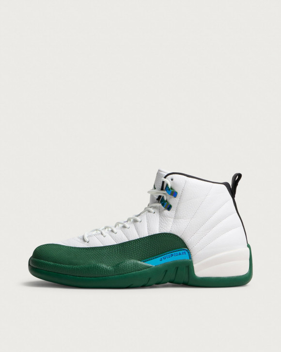 Men's Air Jordan 12 Retro Sneakers in Summit White/Multi Colour | Size: UK 3.5 | Leather/Rubber | END Clothing - shopify_US_11141144576338