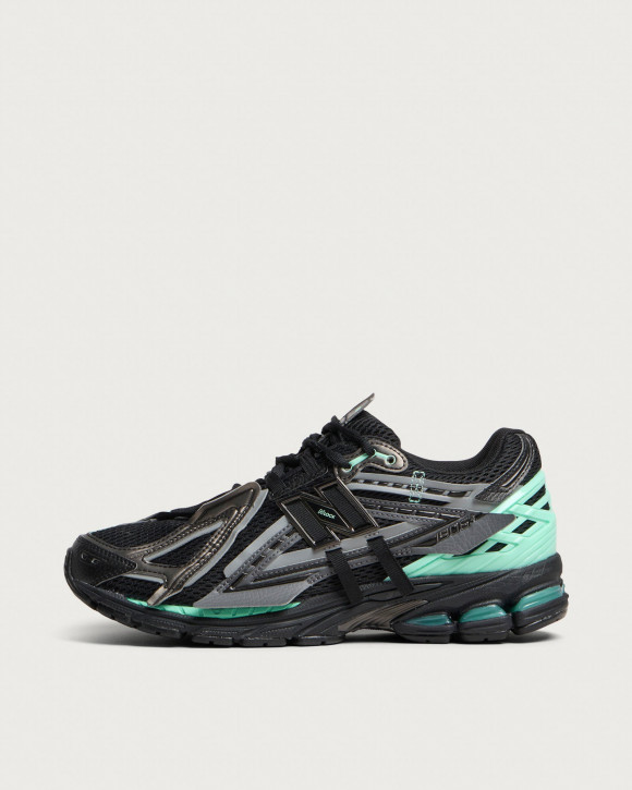 Men's New Balance 1906A Sneakers in Black/Bright Mint | Size: UK 3 | Mesh/Rubber/Synthetic | END Clothing - shopify_US_11141145067858