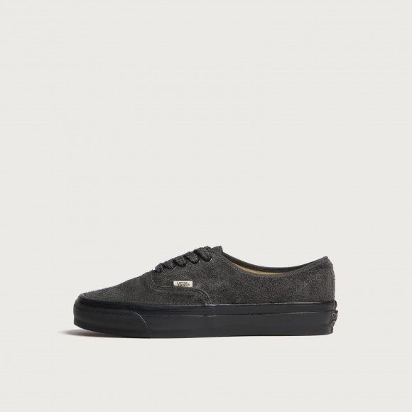 Men's Vans Lx Authentic 44 Sneakers in Hairy Suede Faded Black | Size: UK 3 | Canvas/Suede/Rubber | END Clothing - shopify_US_11141146411346