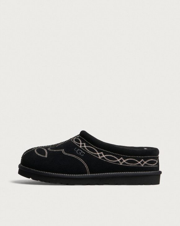 Men's Ugg Tasman Western Shoes in Black | Size: UK 10 | Suede/Foam/Eva | END Clothing - shopify_US_11141148508498