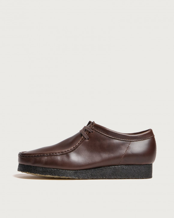 Men's Clarks Originals Wallabee Shoes in Dark Brown Leather | Size: UK 6 | Leather/Rubber/Eva | END Clothing - shopify_US_11158668018002