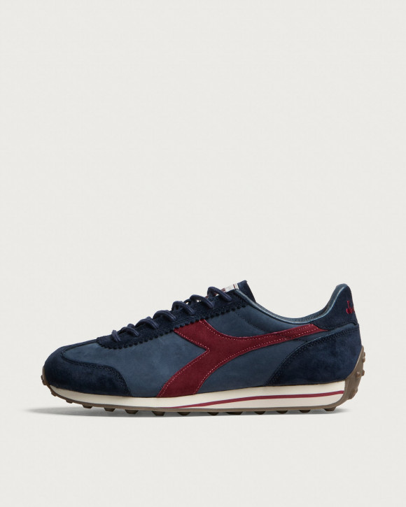 Men's Diadora Rally Waxed Sneakers in Navy Tuareg | Size: UK 6.5 | Leather/Rubber | END Clothing - shopify_US_11162866450770