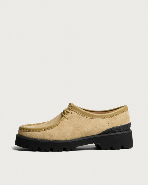 Women's Clarks Originals Walla Yukoner Shoes in Maple Combi Suede | Size: UK 3 | Suede/Eva/Leather | END Clothing - shopify_US_11162874708306