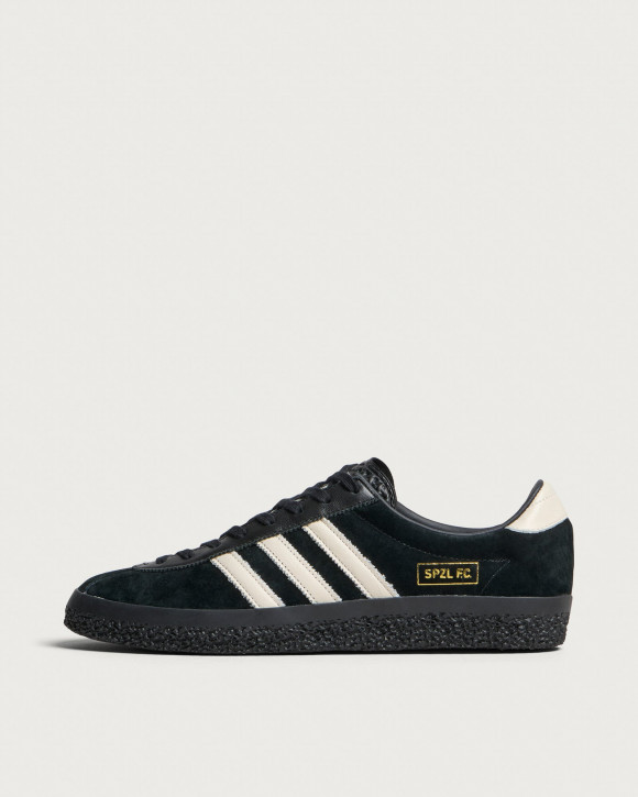 Men's Adidas Spezial Fc Gazelle Sneakers in Core Black | Size: UK 3.5 | Rubber/Leather | END Clothing - shopify_US_11162878542162