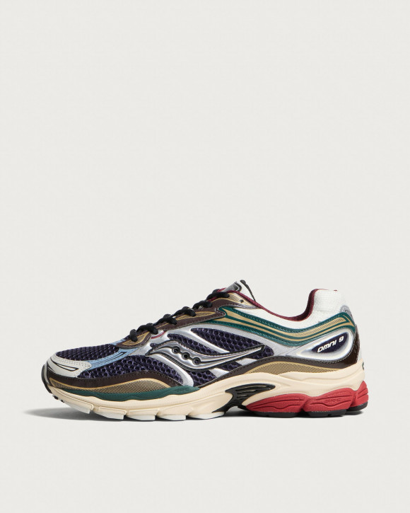 Men's Saucony Progrid Omni 9 Og Sneakers in Naval/Multi | Size: UK 4 | Mesh/Rubber/Synthetic | END Clothing - shopify_US_11162898989394