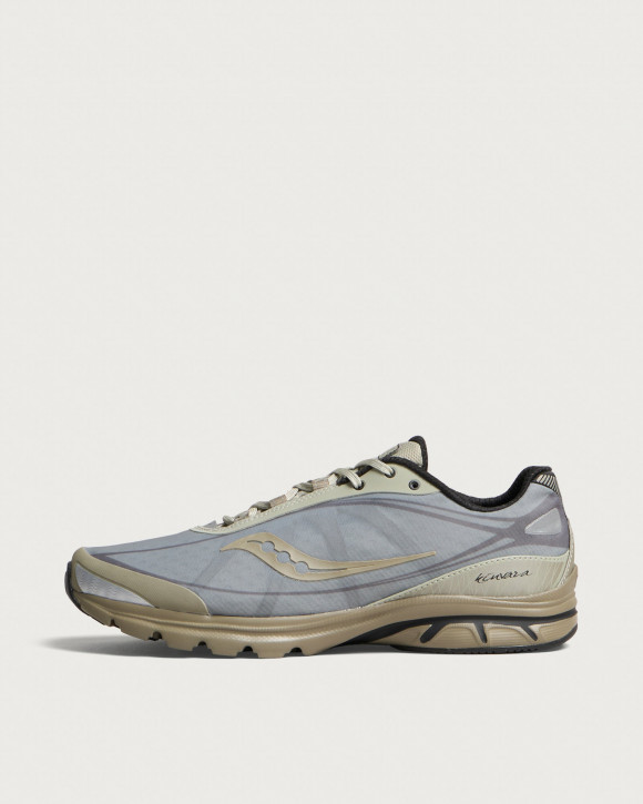 Men's Saucony Kinvara 1 Sneakers in Sage./Trek | Size: UK 4 | Mesh/Rubber/Eva | END Clothing - shopify_US_11162899874130