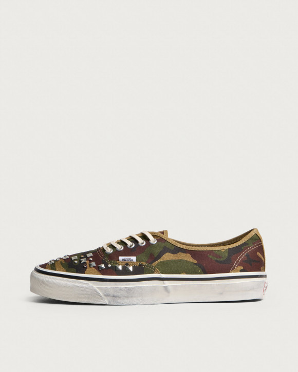 Men's Vans Lx Authentic 44 Sneakers in Field Woodl/Camo | Size: UK 6 | Canvas/Rubber/Foam | END Clothing - shopify_US_11162901676370